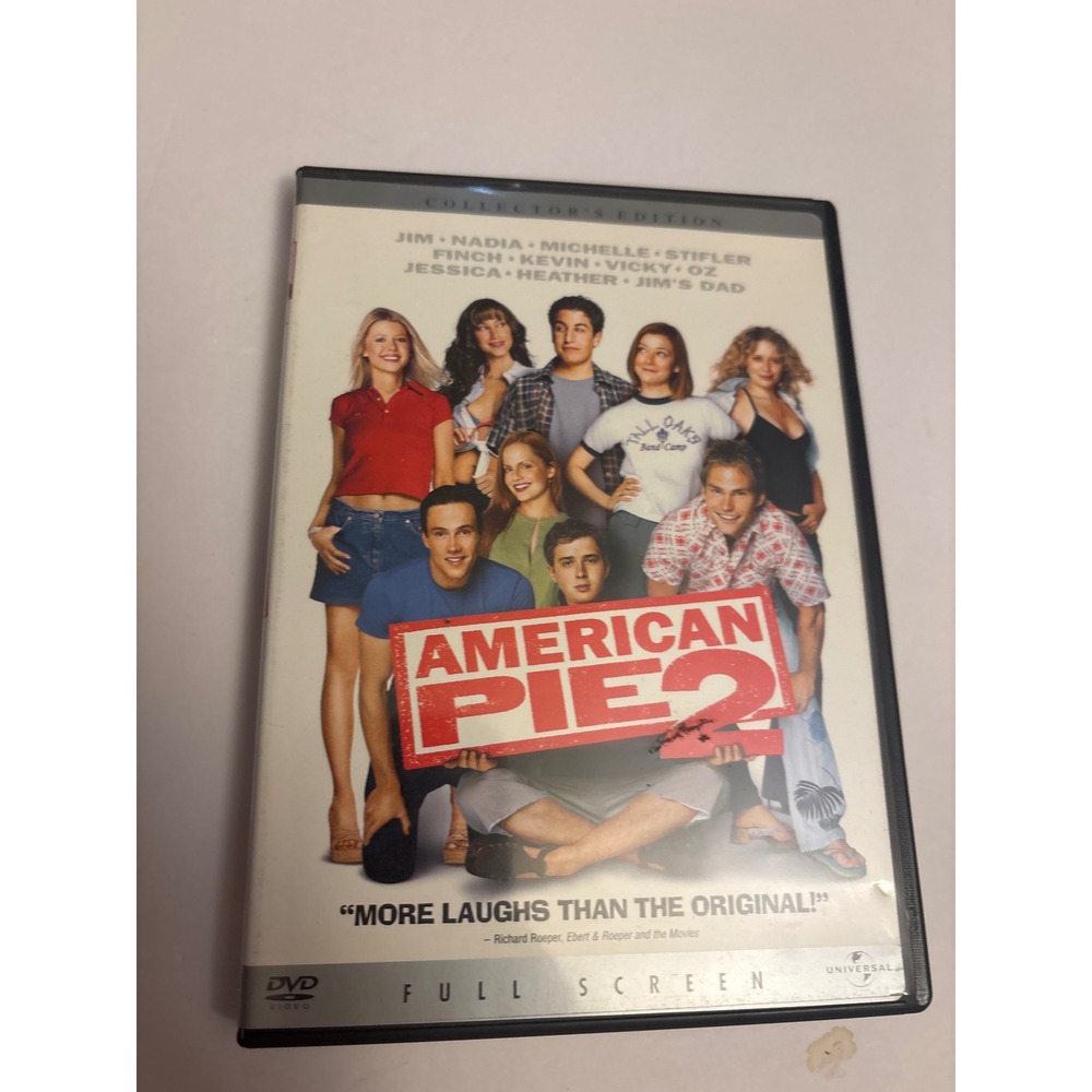 Universal American Pie 2 DVD OS Multicolor Excellent Full Screen Comedy Movie